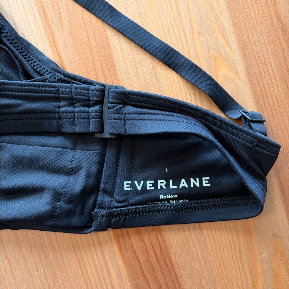 Everlane ReNew Black Bikini Top - Picture 4 of 4